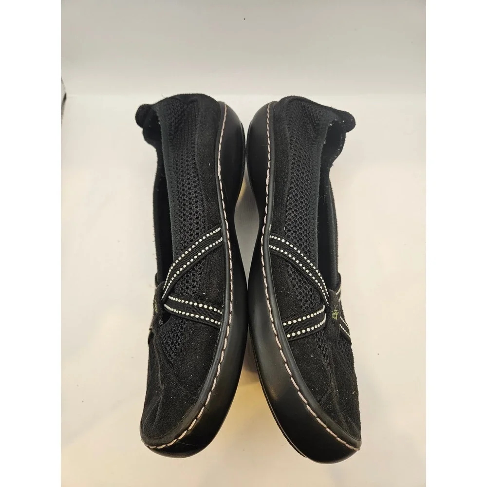 Terrasoles Sz 8 Echo Crossband Ballet Flats Cushioned Shoes Roomy Toe Box #383‎